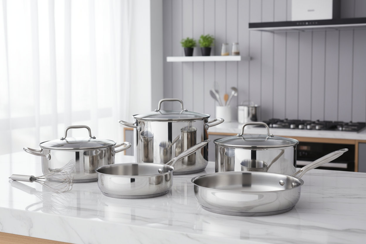 cookware set stainless steel